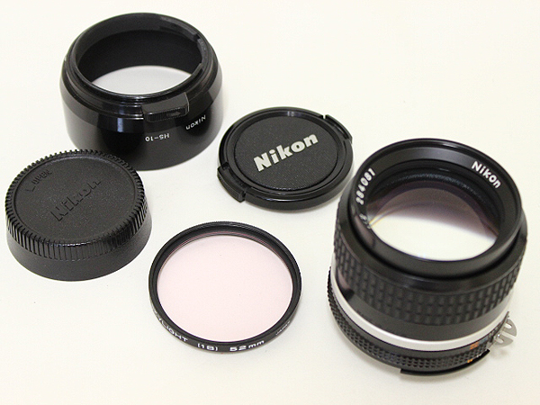 ニコン Nikon NIKKOR 85mm 1：2　レンズ