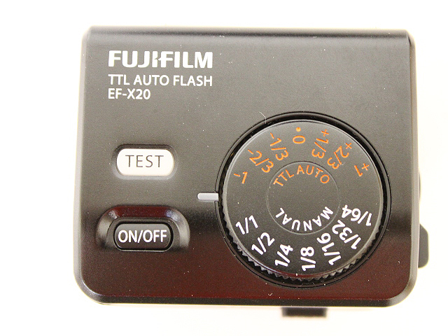 FUJIFILM EF-X20　クリップオンフラッシュ